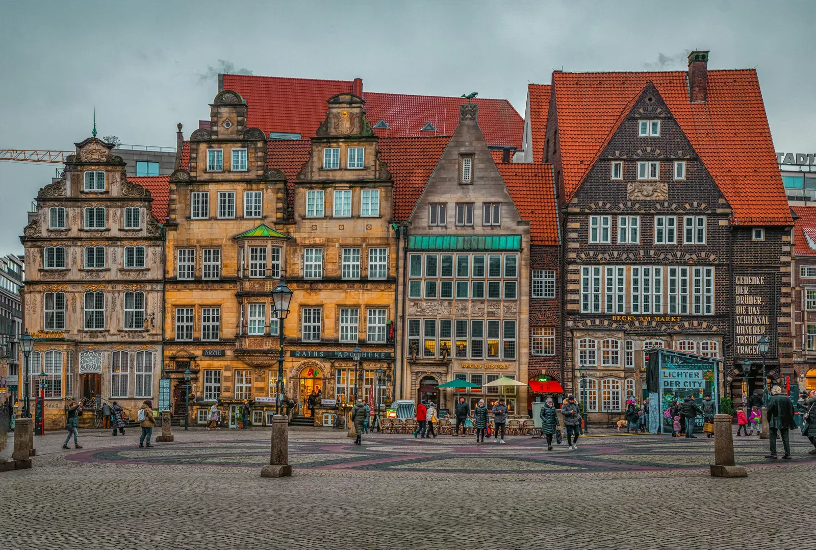 Giebelhäuser am Bremer Marktplatz