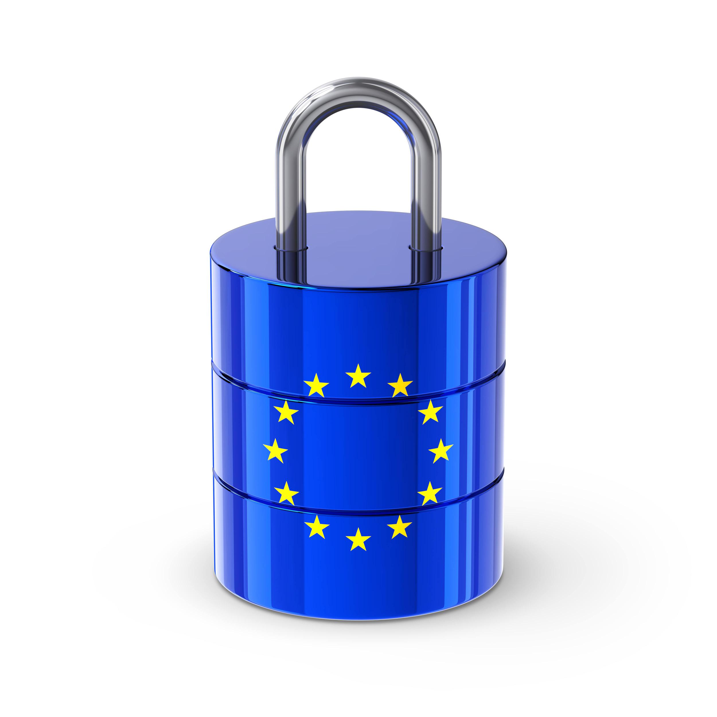 EU Datenschutz Schloss